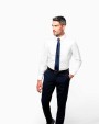 KARIBAN Herrenhemd langarm bügelfrei Hemd personalisierbar