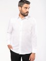 Chemises à personnaliser KARIBAN Chemise ajustée manches longues sans repassage 