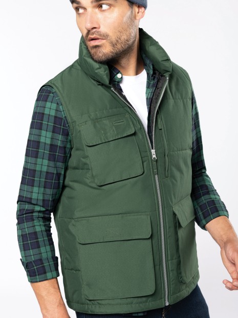 Vestes à personnaliser WK. DESIGNED TO WORK Bodywarmer matelassé homme 