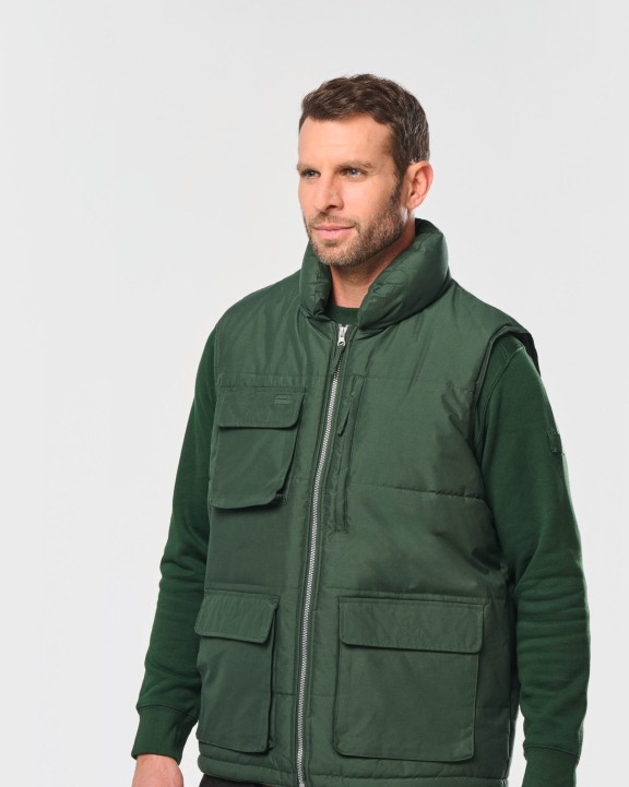 WK. DESIGNED TO WORK Bodywärmer wattiert Jacke personalisierbar