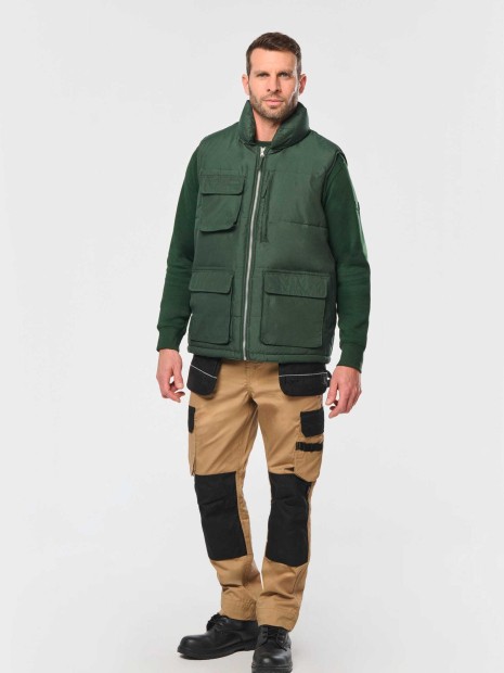 Vestes à personnaliser WK. DESIGNED TO WORK Bodywarmer matelassé homme 