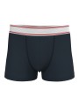 KARIBAN Boxer navy / white / red stripes personnalisable