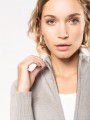 Pulls à personnaliser KARIBAN Cardigan zippé femme 
