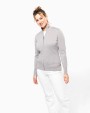 KARIBAN Damen Cardigan mit Reißverschluss Pullover personalisierbar