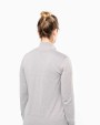 KARIBAN Damen Cardigan mit Reißverschluss Pullover personalisierbar