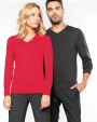 KARIBAN Damenpullover mit V-Ausschnitt Pullover personalisierbar