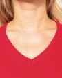 KARIBAN Damenpullover mit V-Ausschnitt Pullover personalisierbar