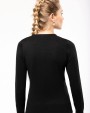 KARIBAN Damen Pullover Rundhals Pullover personalisierbar