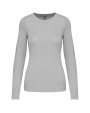 KARIBAN Damen Pullover Rundhals Pullover personalisierbar