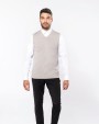 Pull personnalisable KARIBAN Pull col V sans manches