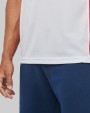 T-shirt personnalisable PROACT T-shirt de sport bicolore manches courtes unisexe