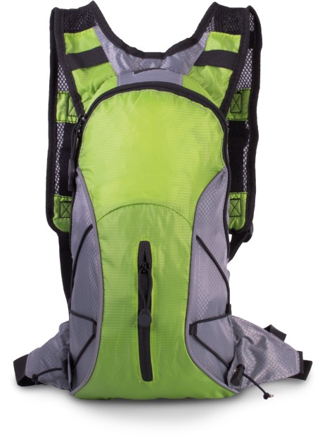 KIMOOD Sac à dos porte-boisson lime brulé/gris ardoise personnalisable