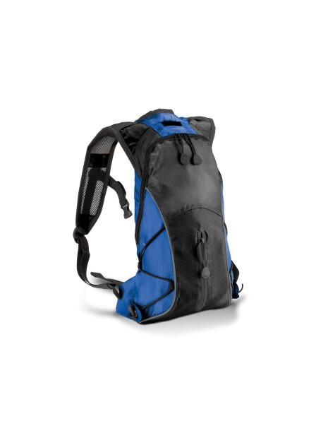 KIMOOD Sac à dos porte-boisson noir/bleu royal personnalisable