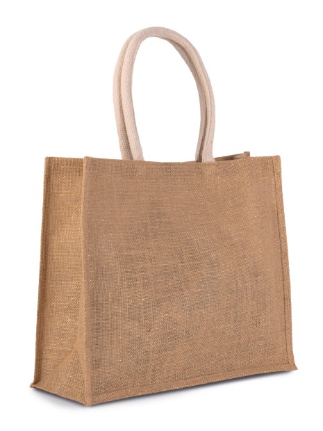 Tote bags à personnaliser KIMOOD Sac de plage en jute 