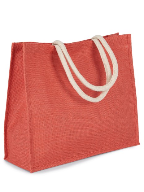 Tote bags à personnaliser KIMOOD Sac de plage en jute 