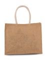 Tote bags à personnaliser KIMOOD Sac de plage en jute 