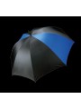 KIMOOD Parapluie tempête noir/bleu royal personnalisable