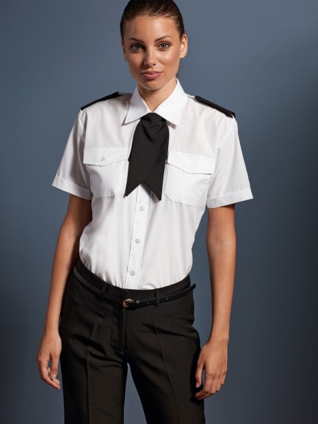 Chemises à personnaliser PREMIER Chemise Femme manches courtes Pilote 