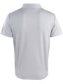 PREMIER Polo boutons pression Coolchecker argent personnalisable