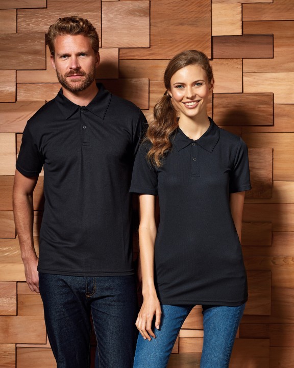Polo personnalisable PREMIER Polo boutons pression Coolchecker