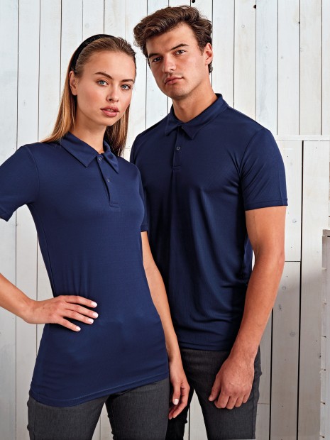 Polos à personnaliser PREMIER Polo boutons pression Coolchecker 