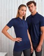 Polo personnalisable PREMIER Polo boutons pression Coolchecker