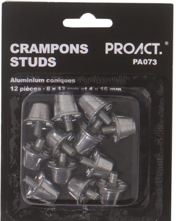 Accessoire personnalisable PROACT Boîte de 12 crampons alu coniques
