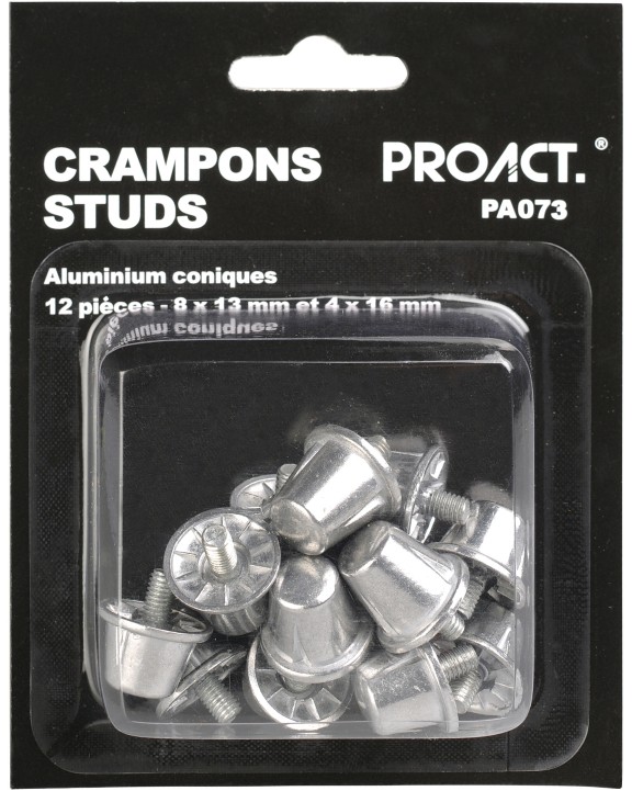 Accessoire personnalisable PROACT Boîte de 12 crampons alu coniques