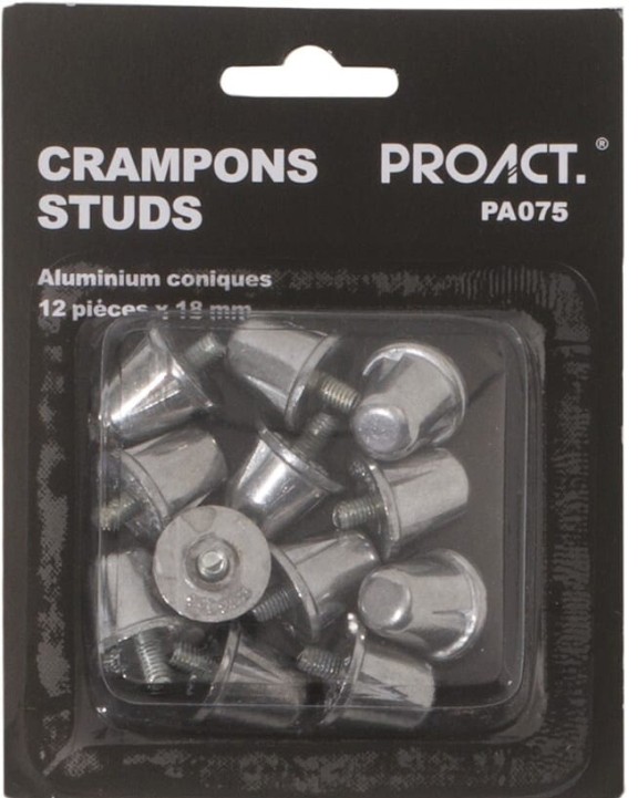 Accessoire personnalisable PROACT Boîte de 12 crampons  alu coniques