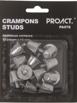 Boîte de 12 crampons  alu coniques