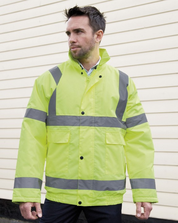 Veste personnalisable RESULT HI VIZ WINTER BLOUSON