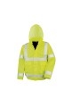 RESULT HI VIZ WINTER BLOUSON fluo yellow personnalisable