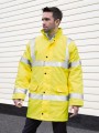 Vestes à personnaliser RESULT Parka High Viz Motorway 