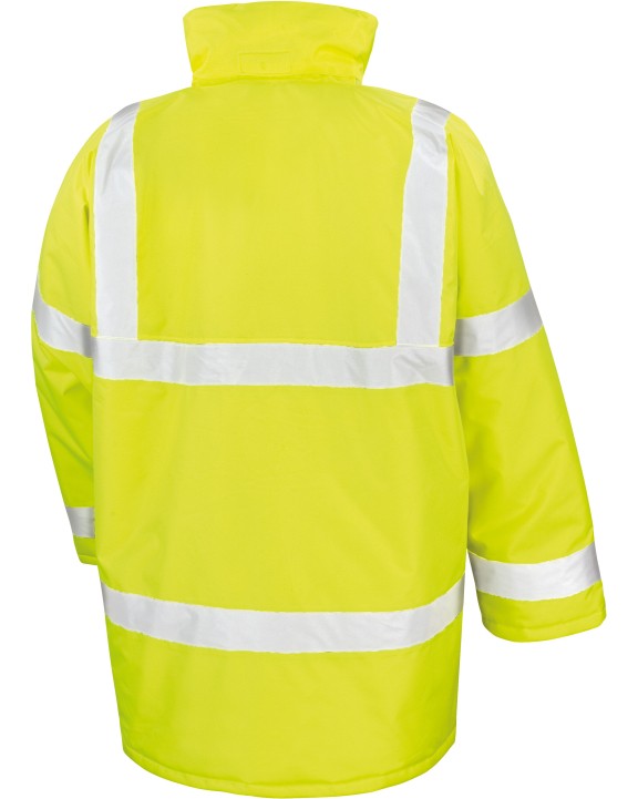 RESULT High-Viz Motorway Parka Jacke personalisierbar