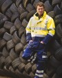 YOKO Hi-Vis Multi-Functional 7-in-1 Parka Jacke personalisierbar