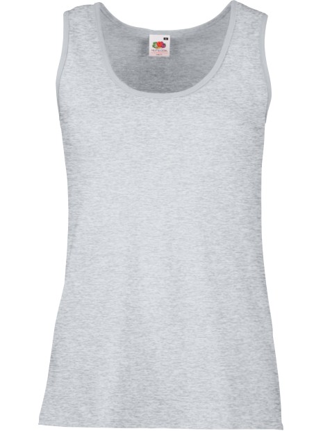 FOL Débardeur femme Valueweight (61-376-0) heather grey personnalisable