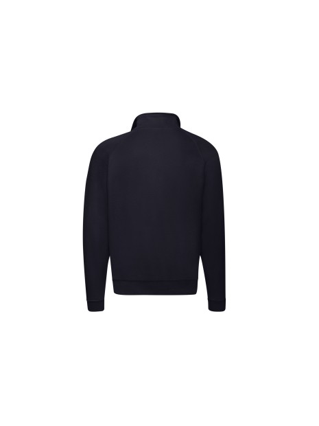 FOL CLASSIC ZIP NECK SWEAT bleu marine profond personnalisable