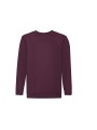 FOL Sweat-shirt enfant col rond Classic (62-041-0) bordeaux personnalisable
