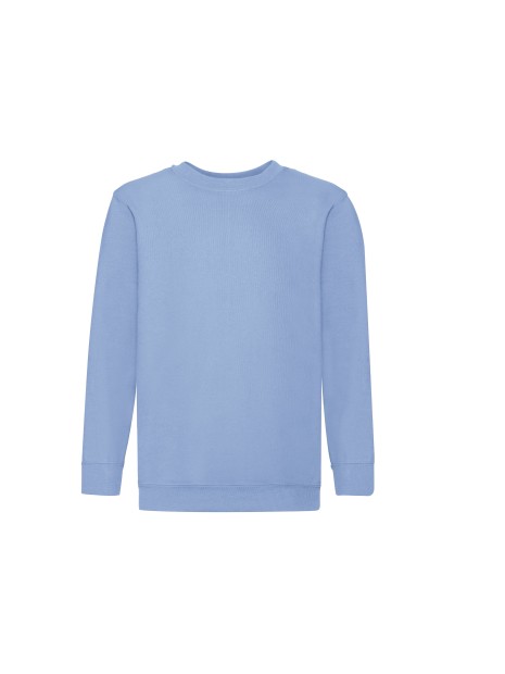 FOL Sweat-shirt enfant col rond Classic (62-041-0) bleu ciel personnalisable