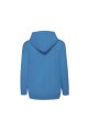 FOL Sweat-shirt enfant zippé capuche Classic (62-045-0) bleu azur personnalisable