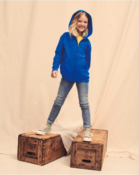 Sweat-shirt personnalisable FOL Sweat-shirt enfant zippé capuche Classic (62-045-0)