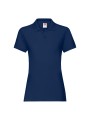FOL Polo Femme Premium bleu marine profond personnalisable