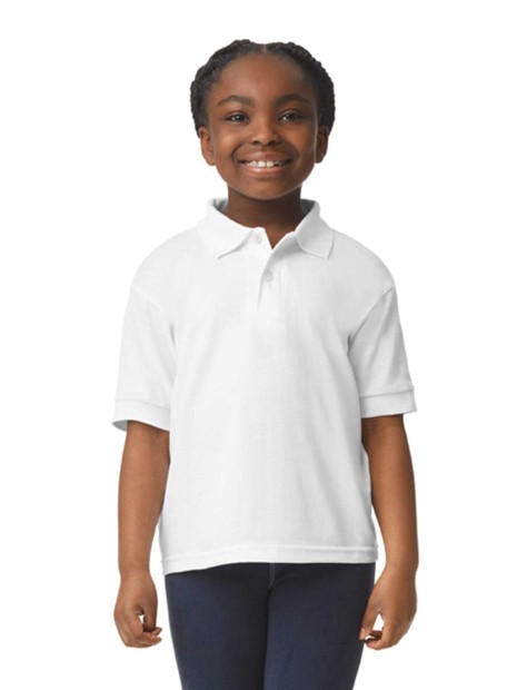 Polos à personnaliser GILDAN Polo jersey Dryblend® enfant 