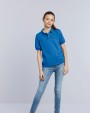Polo personnalisable GILDAN Polo jersey Dryblend® enfant