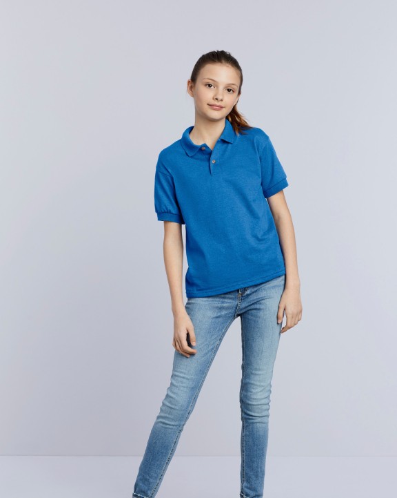 Polo personnalisable GILDAN Polo jersey Dryblend® enfant