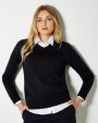 KUSTOM KIT Women's Classic Fit Arundel Sweater Pullover personalisierbar