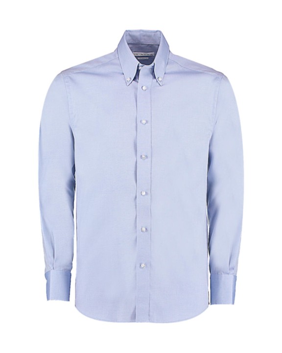 Hemd KUSTOM KIT Tailored Fit Premium Oxford Shirt voor bedrukking &amp; borduring
