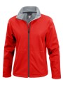 RESULT WOMENS SOFTSHELL JACKET rouge personnalisable
