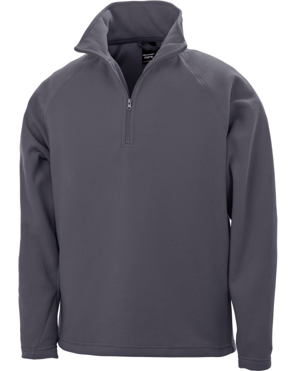 Laine polaire personnalisable RESULT Micropolaire col zippé