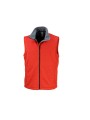 RESULT SOFTSHELL BODYWARMER rouge personnalisable